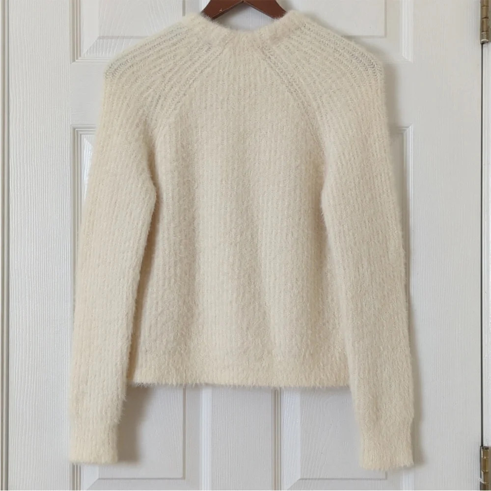 NWT Sleeping on Snow by Anthropologie Cream Women's LS Cardigan - Picture 7 of 15